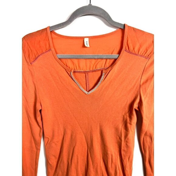 Anthropologie tiny orange top‎ - Picture 5 of 8